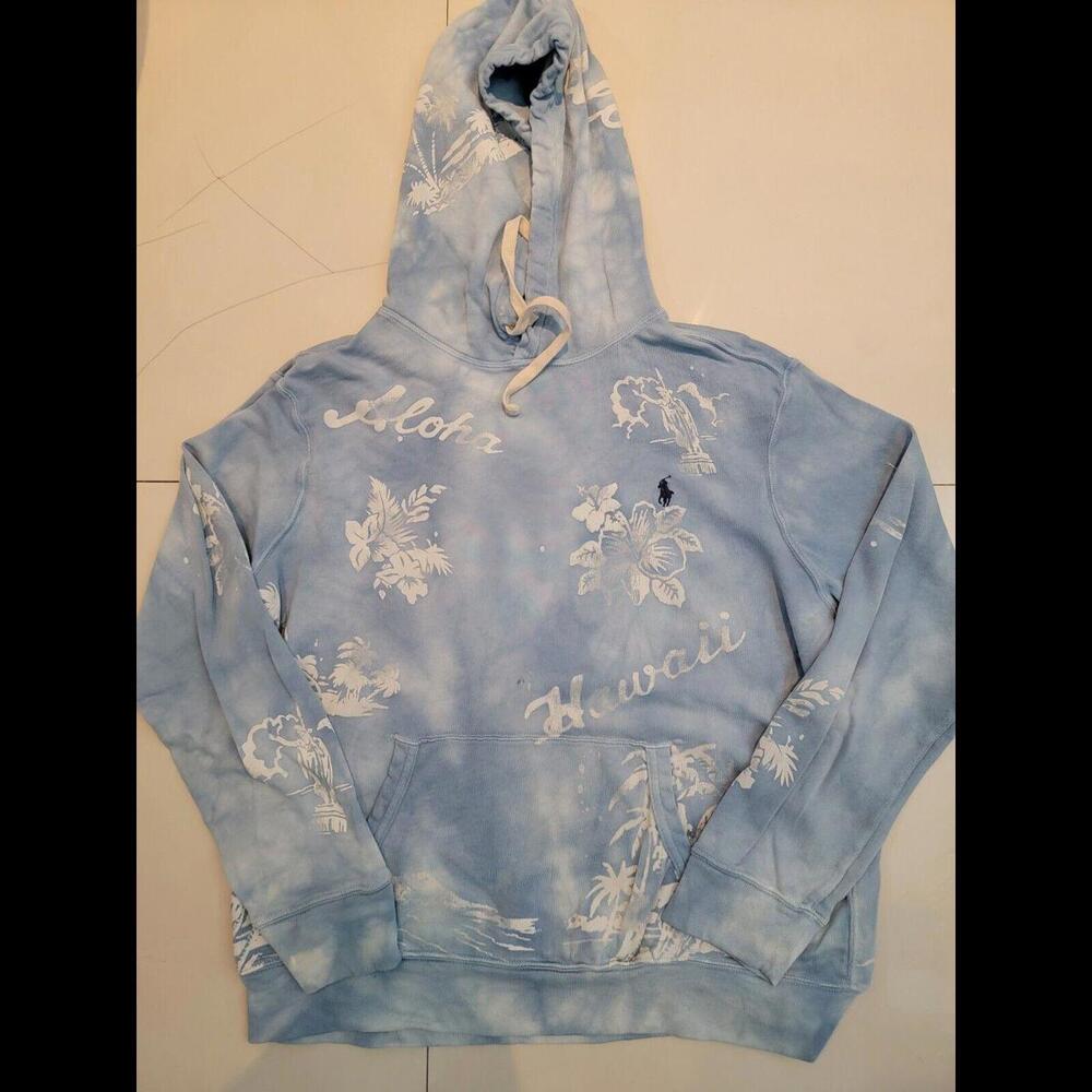 Polo Ralph Lauren Laguna Hawaiian Terry Hoodie Sweatshirt